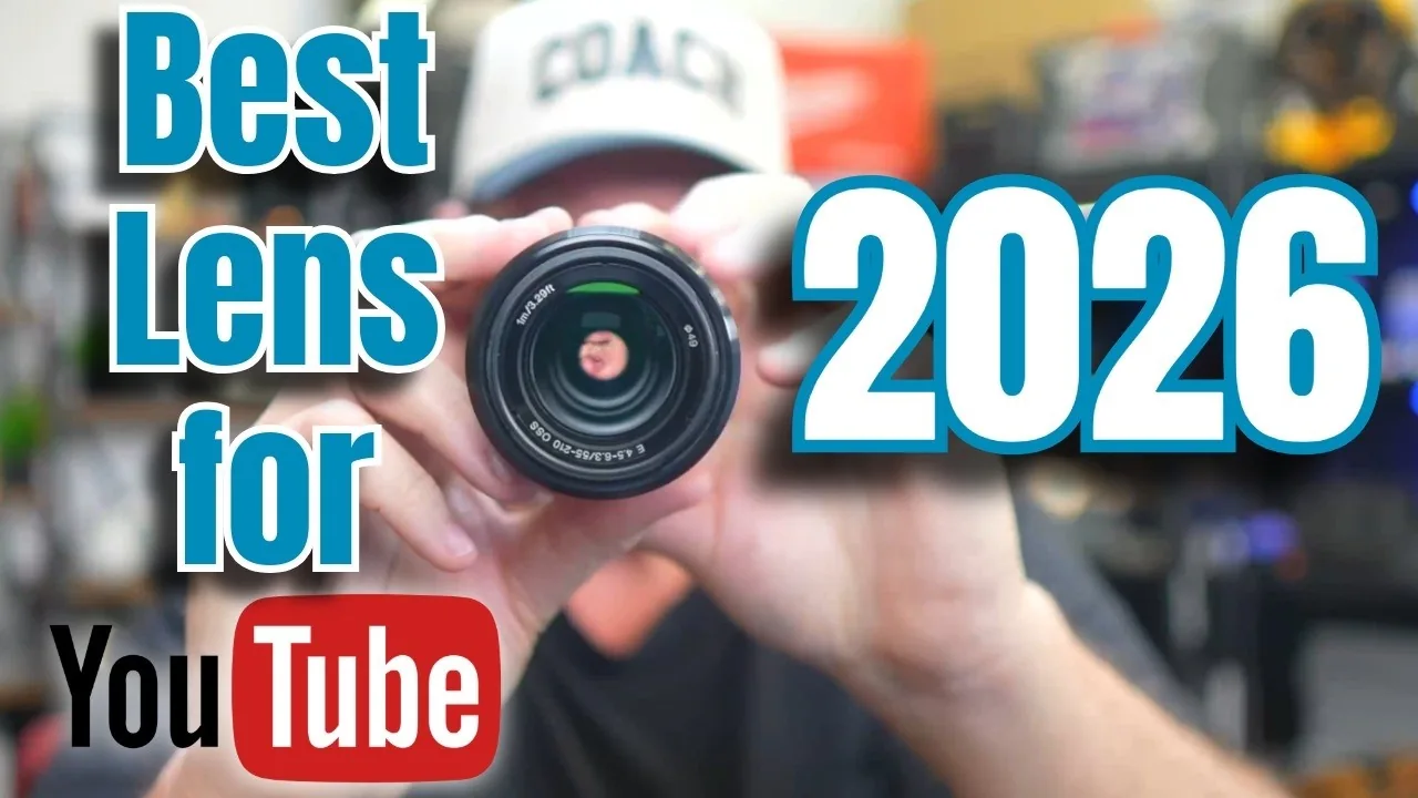 Coach Jeff King channel thumbnail for The ONE Lens Every Creator Needs